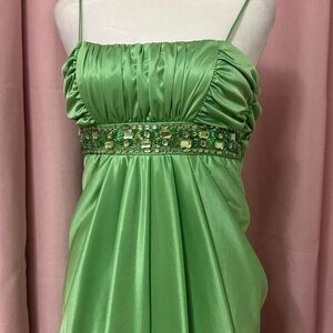 Masquerade Women's Green Dress